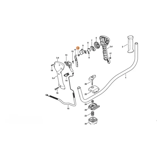 STIHL   Śruba z łbem cylindrycznym P4x10 9104 003 2962